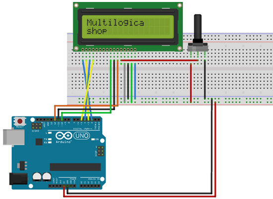 Tutorial Multilógica-Shop Digitando no Display LCD