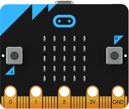 micro:bit front micro:bit front